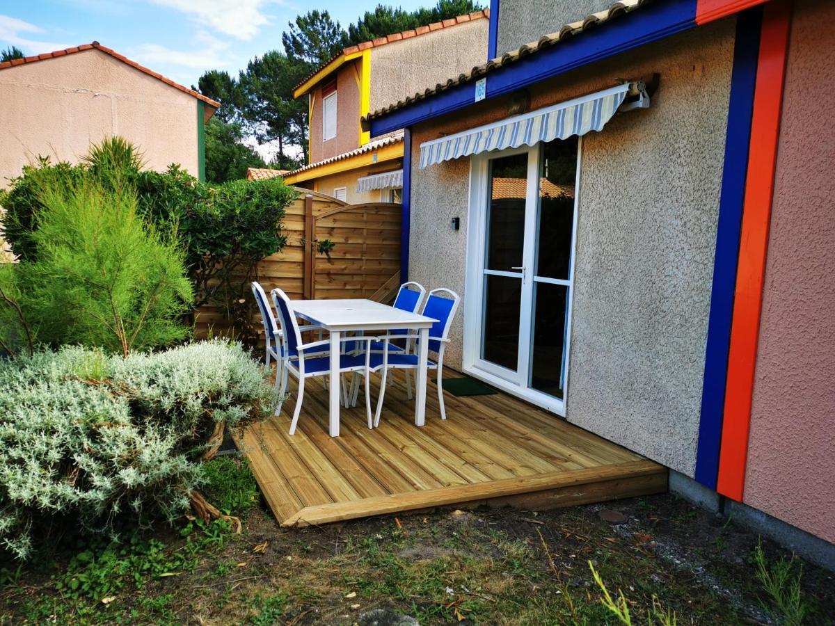 Maisonnette 5 Personnes Dans Residence Avec Piscine Soustons Eksteriør bilde